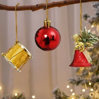 Új karácsonyi hab medál ünnepi parti kellékek Karácsonyi díszek Piros karácsonyi bál medál barkácsolás