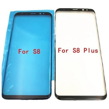 üveg + OCA LCD elülső külső lencse Samsung Galaxy S8 S9 S10 S10 5G S20 S21 Ultra S20+ S10 S9 S8 Plus érintőképernyős panel